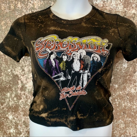Aerosmith Custom Bleach Tee - Picture 1 of 4